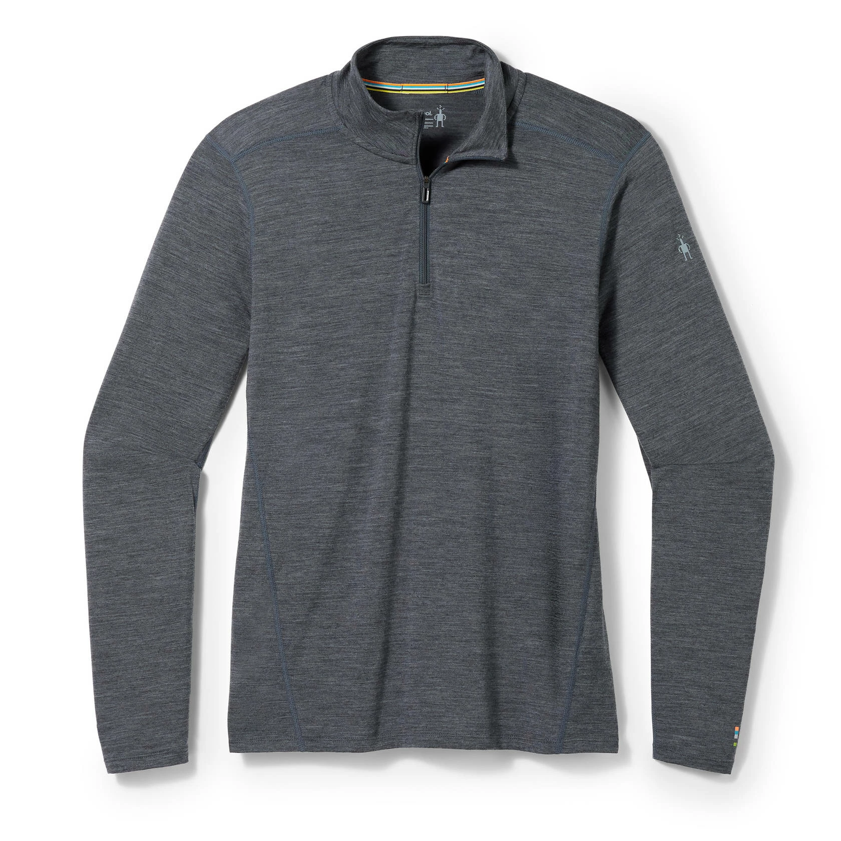 Smartwool Classic All-Season Merino Base Layer 1/4 Zip - Men's 4 Smartwool Classic All-Season Merino Base Layer 1/4 Zip - Men's - Image 4