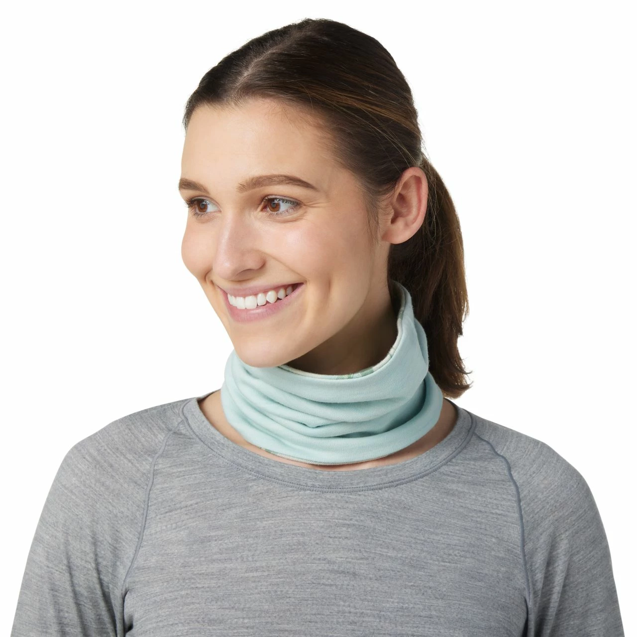 Smartwool Thermal Merino Reversible Pattern Neck Gaiter 3 Smartwool Thermal Merino Reversible Pattern Neck Gaiter - Image 3