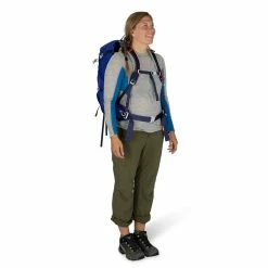 Osprey Sirrus 34 - Women's 27 Osprey Sirrus 34 - Women's -Climbing Accessories Outlet Shop Sirrus 34L S22 OnBody1 Blueberry rsz 69928.1652397680