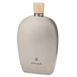 Snow Peak Titanium Flask 8.4 Oz