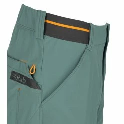 Rab Venant Shorts - Men's (Fall 2022) 13 Rab Venant Shorts - Men's (Fall 2022) -Climbing Accessories Outlet Shop Venant Shorts GreenDusk QFV 24 GRD DETAIL2 rsz 02714.1675298911