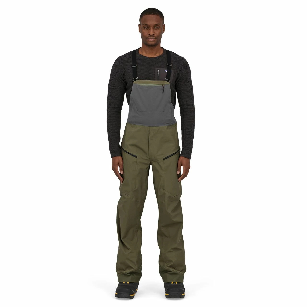Patagonia SnowDrifter Bibs - Men's (Fall 2022) 2 Patagonia SnowDrifter Bibs - Men's (Fall 2022) - Image 2