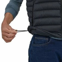 Patagonia Down Sweater Vest - Men's 18 Patagonia Down Sweater Vest - Men's -Climbing Accessories Outlet Shop WBF22 84623 BLK CSCORD rsz 03825.1661212684