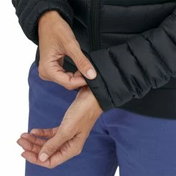 Patagonia Down Sweater Hoody - Women's (Fall 2022) 34 Patagonia Down Sweater Hoody - Women's (Fall 2022) -Climbing Accessories Outlet Shop WBF22 84712 BLK MWCUFF rsz 70979.1661278032