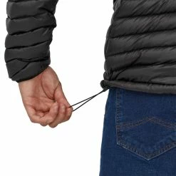 Patagonia AlpLight Down Pullover - Men's (Fall 2022) 15 Patagonia AlpLight Down Pullover - Men's (Fall 2022) -Climbing Accessories Outlet Shop WBF22 85550 BLK FHCORD rsz 03180.1667245793