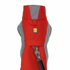 Ruffwear Lumenglow Hi-Vis Jacket -Climbing Accessories Outlet Shop Web JPG 0577 Lumenglow Hi Viz Jacket Red Sumac Leash rsz 00383.1657215639
