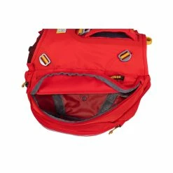 Ruffwear Palisades Pack -Climbing Accessories Outlet Shop Web JPG 50203 Palisades Pack Red Sumac Middle Compartment Angle STUDIO rsz 19088.1657303412