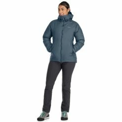 Rab Valiance Jacket - Women's 29 Rab Valiance Jacket - Women's -Climbing Accessories Outlet Shop Womens Valiance Jacket OrionBlue QDB 50 ORB DETAIL6 rsz 87866.1664564329
