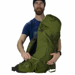Osprey Aether 55 - Men's 28 Osprey Aether 55 - Men's -Climbing Accessories Outlet Shop aether55 s21 detail13 garlicmustardgreen rsz 38410.1626823575