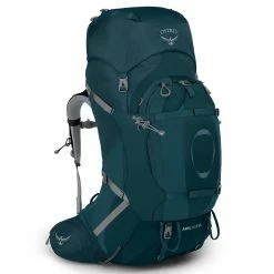 Osprey Ariel Plus 60 - Women's 10 Osprey Ariel Plus 60 - Women's -Climbing Accessories Outlet Shop arielplus60 s21 side nightjungleblue rsz 10789.1652483533