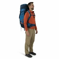 Osprey Atmos AG LT 65 - Men's 19 Osprey Atmos AG LT 65 - Men's -Climbing Accessories Outlet Shop atmosaglt65 s23 body1 nightshiftscoriablue rsz 33808.1675891669