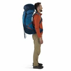 Osprey Atmos AG LT 65 - Men's 20 Osprey Atmos AG LT 65 - Men's -Climbing Accessories Outlet Shop atmosaglt65 s23 body2 nightshiftscoriablue rsz 91006.1675891669