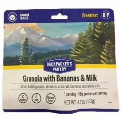 Backpacker's Pantry Granola With Bananas And Milk - 1 Serving