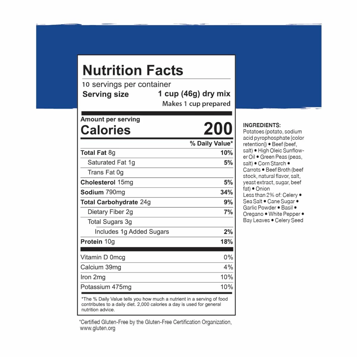 Mountain House Beef Stew - No. 10 Can 2 Mountain House Beef Stew - No. 10 Can - Image 2