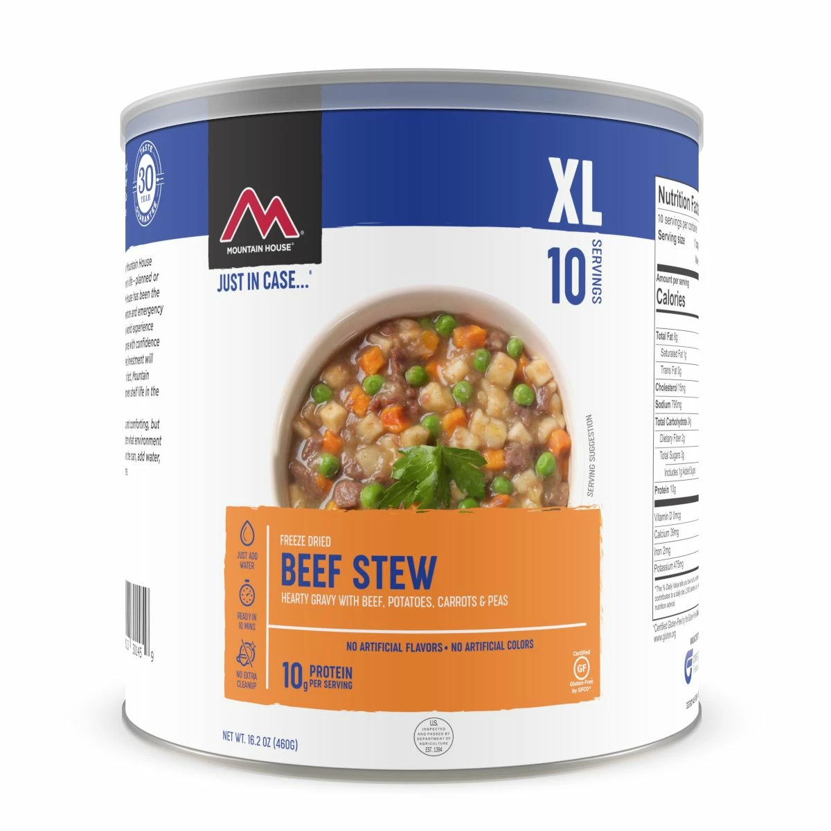 Mountain House Beef Stew - No. 10 Can 1 Mountain House Beef Stew - No. 10 Can