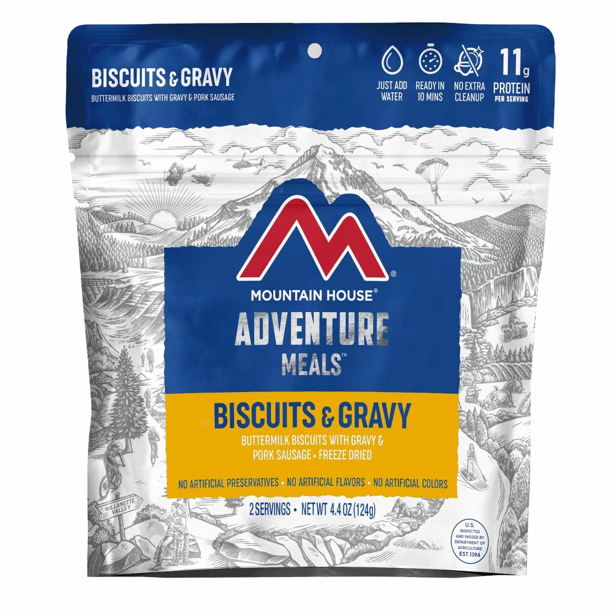 Mountain House Biscuits & Gravy 1 Mountain House Biscuits & Gravy