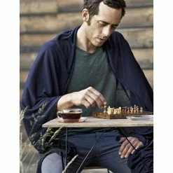 Cocoon Merino Wool And Silk Travel Blanket -Climbing Accessories Outlet Shop blanket graphiteblu 75852.1661450078