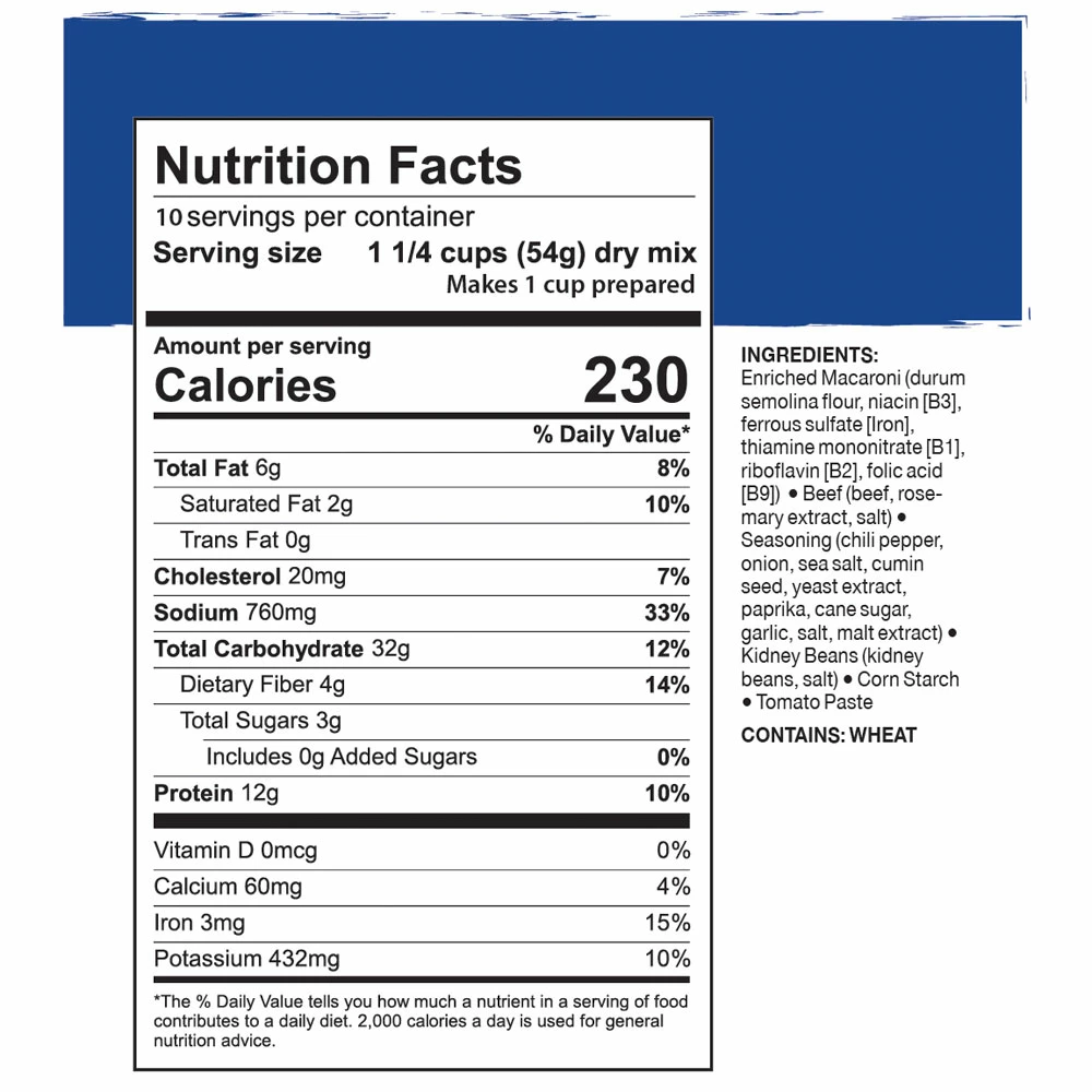 Mountain House Chili Mac With Beef - No. 10 Can 3 Mountain House Chili Mac With Beef - No. 10 Can - Image 3