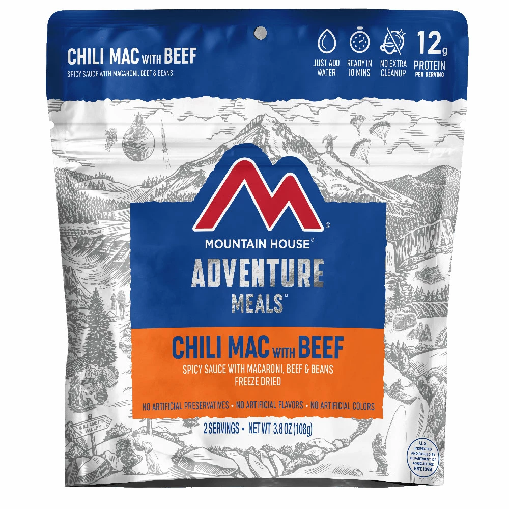 Mountain House Chili Mac With Beef 1 Mountain House Chili Mac With Beef