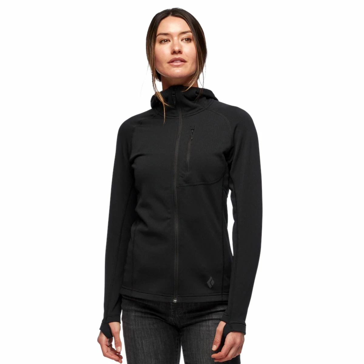 Black Diamond Coefficient Fleece Hoody - Women's 4 Black Diamond Coefficient Fleece Hoody - Women's - Image 4