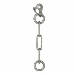 Fixe Hardware 316 SS 3/8 Hanger + Chain + Ring Anchor