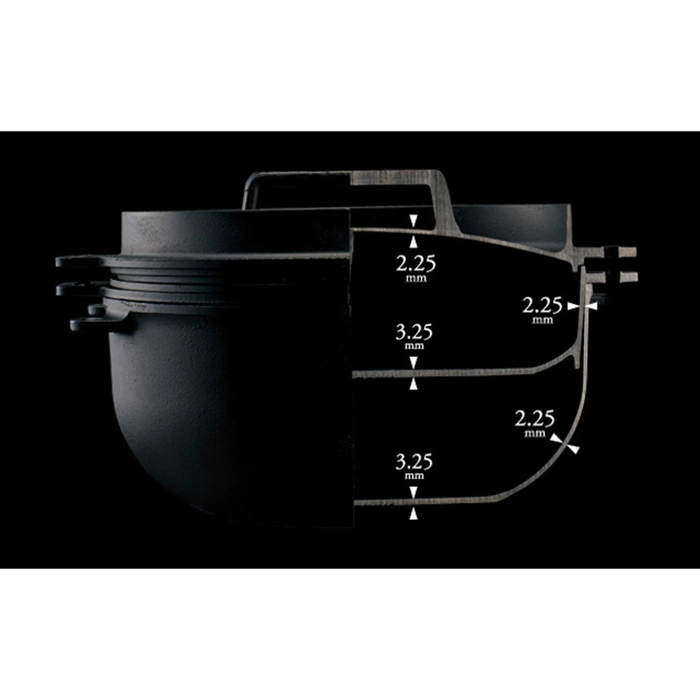 Snow Peak Japanese Cast Iron Oven 26 2 Snow Peak Japanese Cast Iron Oven 26 - Image 2