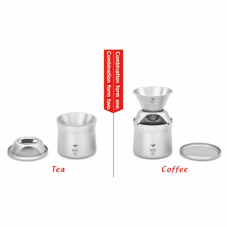 Keith Titanium Mini Coffee & Tea Maker 9 Keith Titanium Mini Coffee & Tea Maker - Image 9