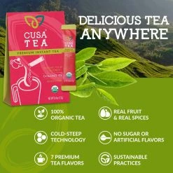 Cusa Organic Oolong Instant Tea -Climbing Accessories Outlet Shop cusa oolong cutsheets02 rsz 94928.1626823473