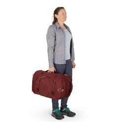 Osprey Fairview 40 Travel Pack - Women's 29 Osprey Fairview 40 Travel Pack - Women's -Climbing Accessories Outlet Shop fairviewpack40 f22 detail1 zirconred rsz 36770.1666649952
