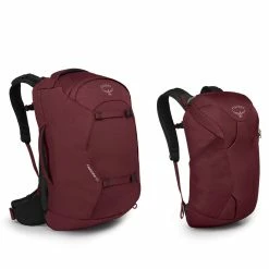 Osprey Fairview 55 Travel Pack - Women's 22 Osprey Fairview 55 Travel Pack - Women's -Climbing Accessories Outlet Shop fairviewpack55 s22 side3 zirconred rsz 58188.1675981466