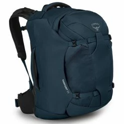 Osprey Farpoint 55 - Men's -Climbing Accessories Outlet Shop farpointpack55 s22 side mutedspaceblue rsz 21893.1675815436