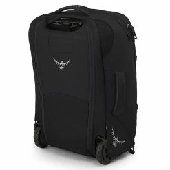 Osprey Farpoint Wheeled Travel Pack 36 - Men's 21 Osprey Farpoint Wheeled Travel Pack 36 - Men's -Climbing Accessories Outlet Shop farpointwhldtp36 s22 sideback2 black rsz 13126.1667850904