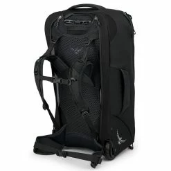 Osprey Farpoint Wheeled Travel Pack 65 - Men's 13 Osprey Farpoint Wheeled Travel Pack 65 - Men's -Climbing Accessories Outlet Shop farpointwhldtp65 s22 sideback black rsz 68590.1675815967