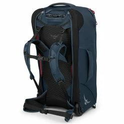 Osprey Farpoint Wheeled Travel Pack 65 - Men's 17 Osprey Farpoint Wheeled Travel Pack 65 - Men's -Climbing Accessories Outlet Shop farpointwhldtp65 s22 sideback mutedspaceblue rsz 53126.1675815968