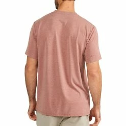Free Fly Bamboo Flex Pocket Tee - Men's 8 Free Fly Bamboo Flex Pocket Tee - Men's -Climbing Accessories Outlet Shop flex pocket tee heather brick men top 2 rsz 30312.1676487873