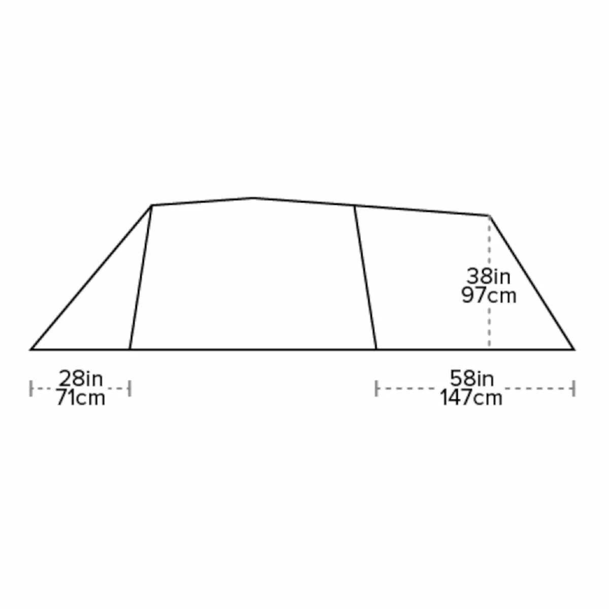 Big Agnes Copper Hotel HV UL 3 Rainfly 6 Big Agnes Copper Hotel HV UL 3 Rainfly - Image 6
