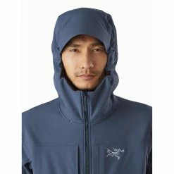 Arc'teryx Gamma MX Hoody - Men's -Climbing Accessories Outlet Shop gamma mx hoody exosphere hood up rsz 12006.1672339976