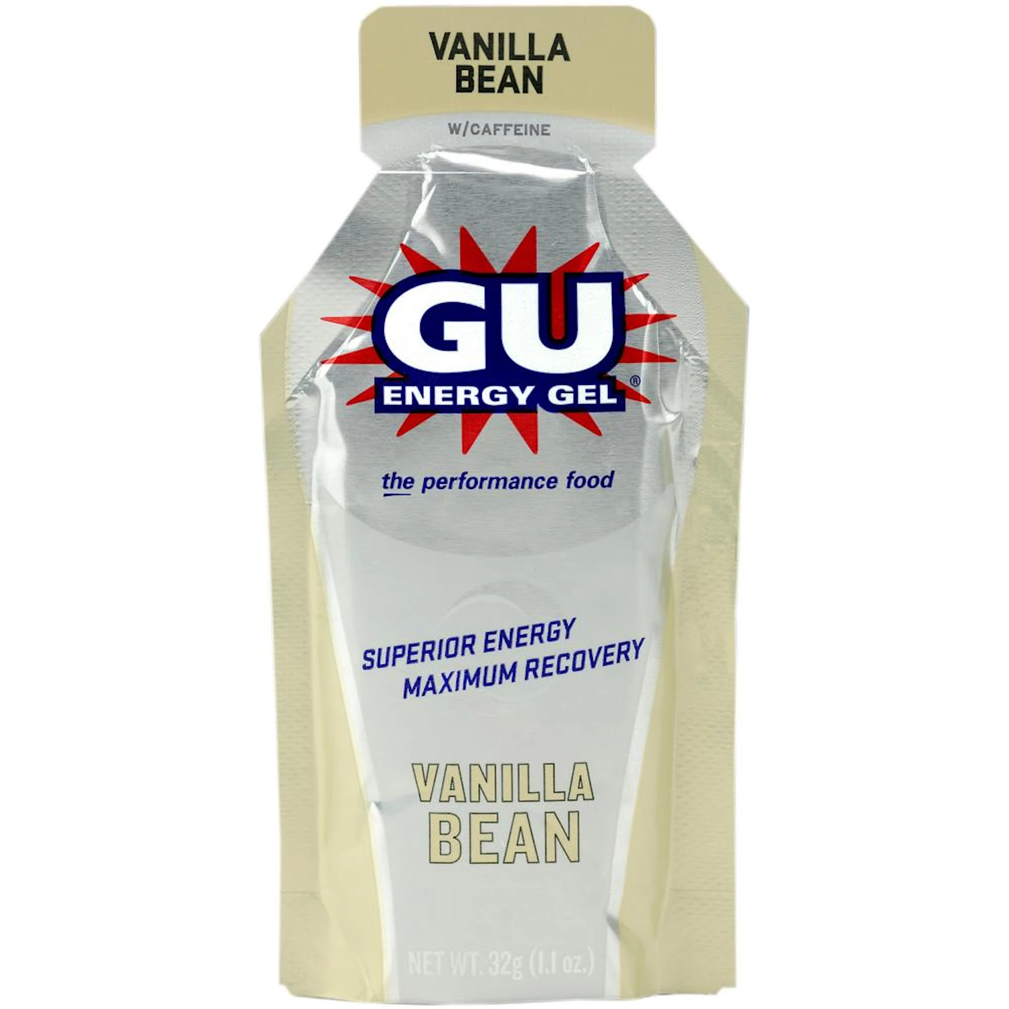 Gu Energy Gel - Vanilla Bean 1 Gu Energy Gel - Vanilla Bean