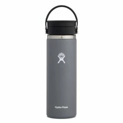 Hydro Flask 20 Oz. Wide Mouth W/ Flex Sip Lid 8 Hydro Flask 20 Oz. Wide Mouth W/ Flex Sip Lid -Climbing Accessories Outlet Shop hydro flask 20 oz wide mouth flex sip stone 84733.1673476427