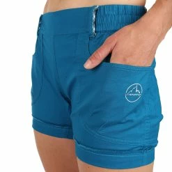 La Sportiva Escape Short - Women's (Fall 2021) -Climbing Accessories Outlet Shop i81 619619 escapeshortw neptune 6 52078.1676929943