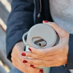 Klean Kanteen TKWide W/ Twist Cap - 16 Oz 10 Klean Kanteen TKWide W/ Twist Cap - 16 Oz -Climbing Accessories Outlet Shop k16tkwpt bt t twist cap straw hands top lifestyle rsz 41158.1672357849