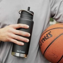 Klean Kanteen TKWide W/ Twist Cap - 32 Oz 8 Klean Kanteen TKWide W/ Twist Cap - 32 Oz -Climbing Accessories Outlet Shop k32tkwpt bk drink cap sports bottle lifestyle rsz 83446.1626823637