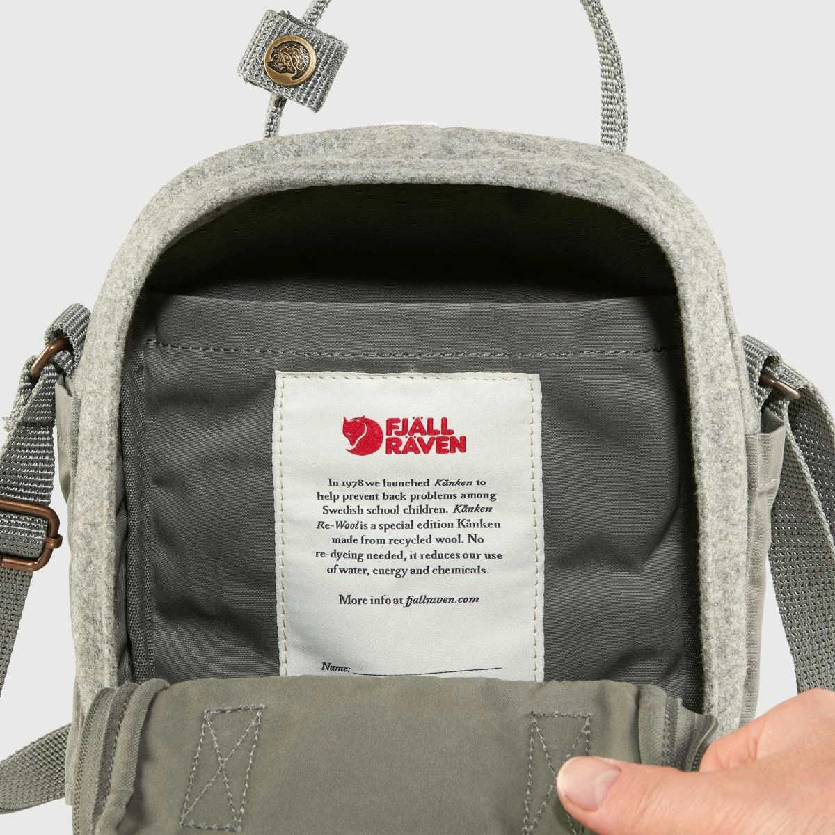 Fjallraven Kanken Re-Wool Sling 12 Fjallraven Kanken Re-Wool Sling - Image 12