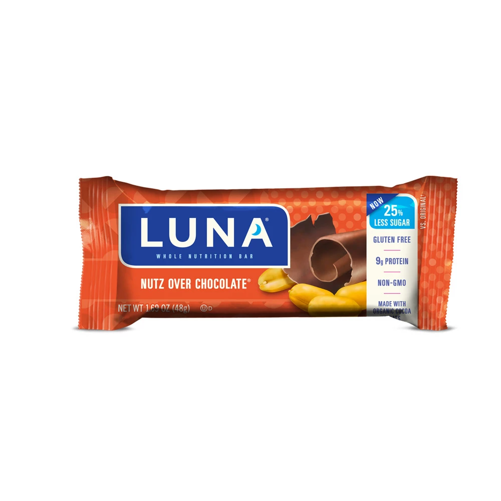 Clif Luna Bar - Nutz Over Chocolate 1 Clif Luna Bar - Nutz Over Chocolate