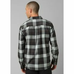 Prana Los Feliz Flannel - Men's (Fall 2020) 11 Prana Los Feliz Flannel - Men's (Fall 2020) -Climbing Accessories Outlet Shop m23202551 charcoal alt 2 rsz 73252.1653341186