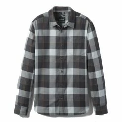Prana Los Feliz Flannel - Men's (Fall 2020) 9 Prana Los Feliz Flannel - Men's (Fall 2020) -Climbing Accessories Outlet Shop m23202551 charcoal alt 9 rsz 04310.1653341186