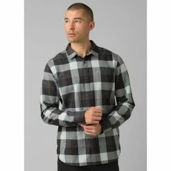 Prana Los Feliz Flannel - Men's (Fall 2020) 10 Prana Los Feliz Flannel - Men's (Fall 2020) -Climbing Accessories Outlet Shop m23202551 charcoal rsz 06813.1653341186
