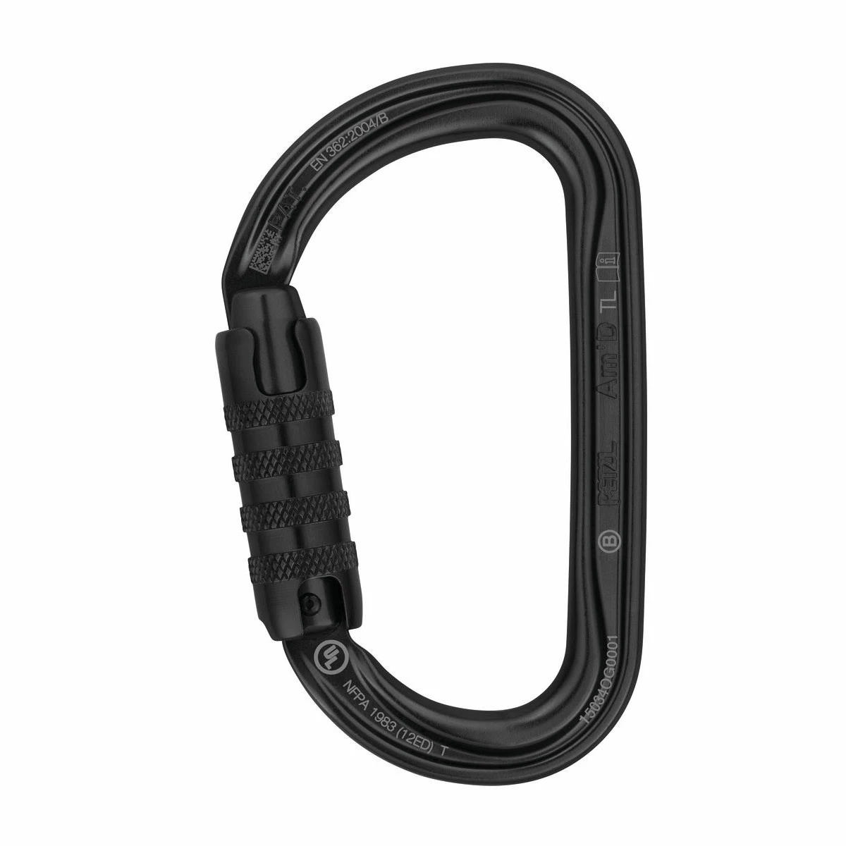 Petzl Am'D Triact-Lock - Black 1 Petzl Am'D Triact-Lock - Black
