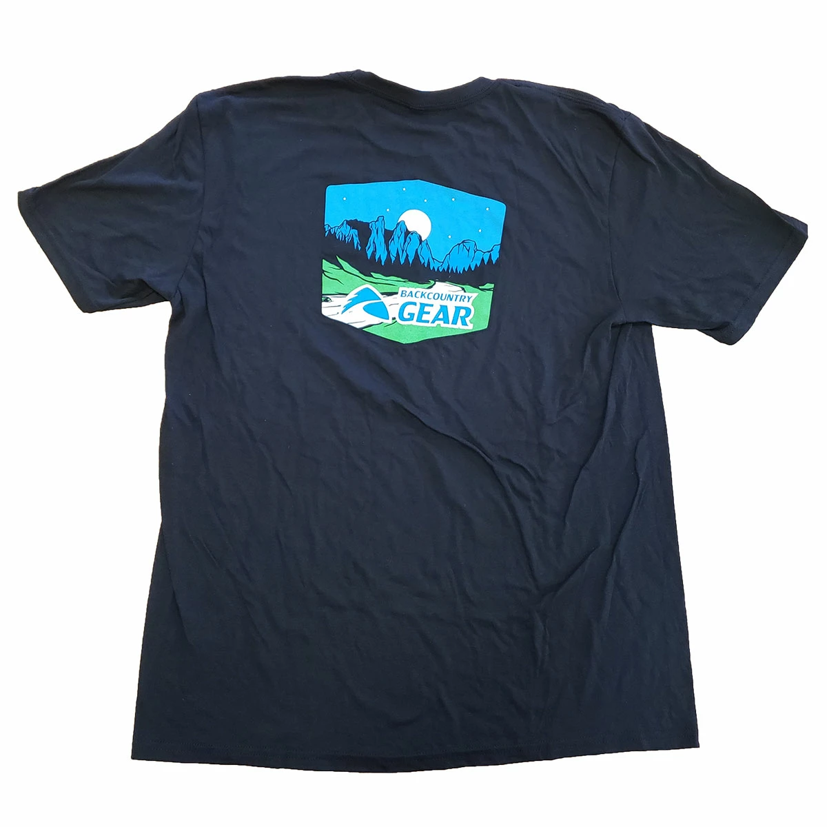 Backcountry Gear BCG Left Chest Logo Tee - 50/50 Blend - Men's 2 Backcountry Gear BCG Left Chest Logo Tee - 50/50 Blend - Men's - Image 2