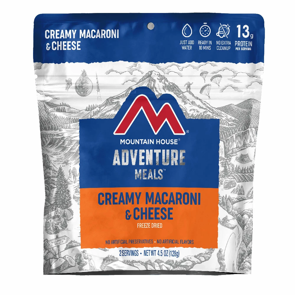 Mountain House Creamy Macaroni & Cheese 1 Mountain House Creamy Macaroni & Cheese